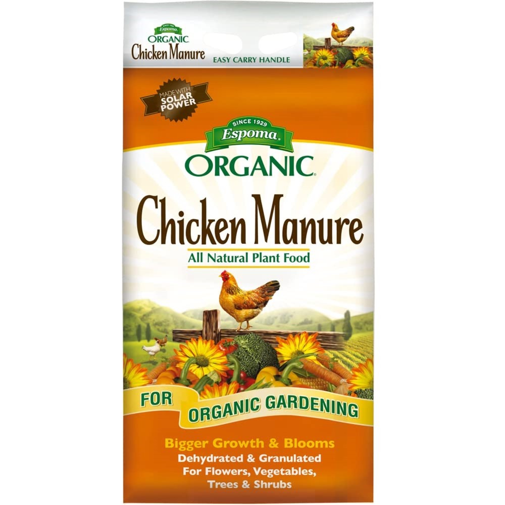 Espoma Organic Chicken Manure All Natural & Organic Plant Food, 3.75 lb Bag
