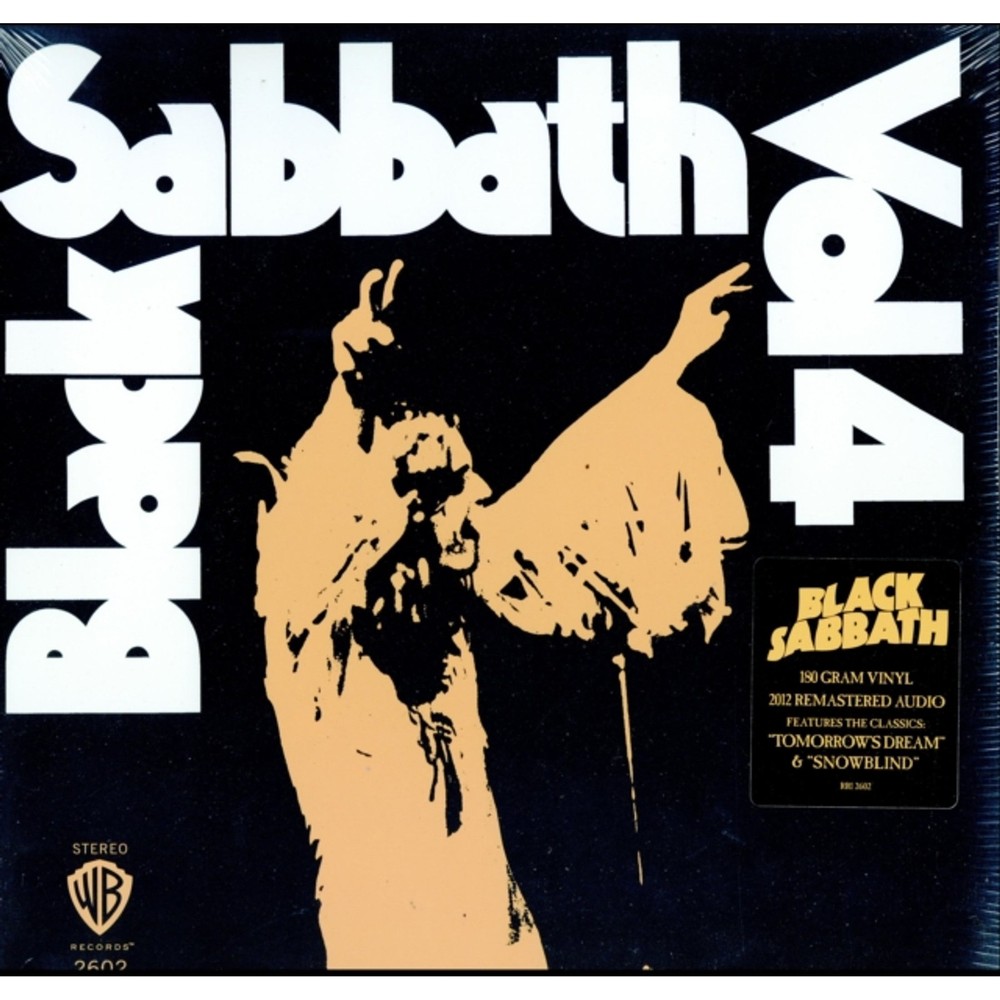 Black Sabbath Vol 4 180G Vinyl New LP Limited Edition