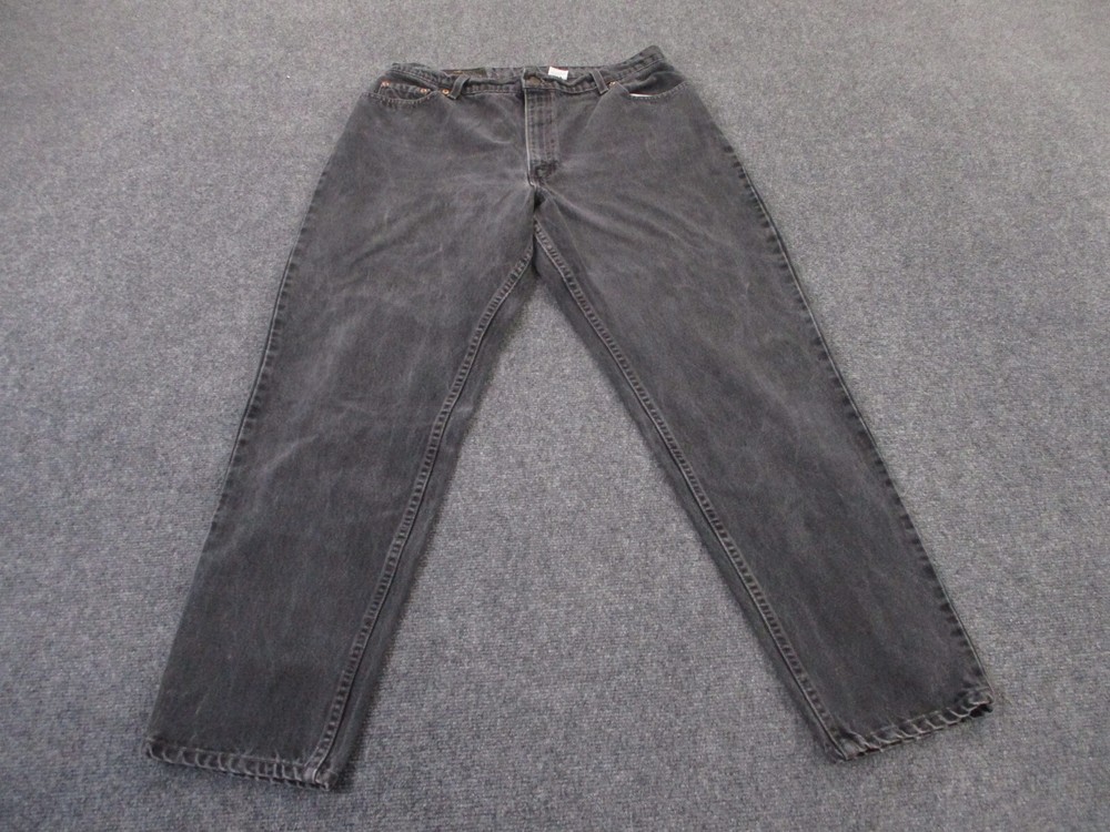 Vintage Levis Jeans Womens 18 Relaxed Fit Tapered Leg 550 Red Tab Faded 90s