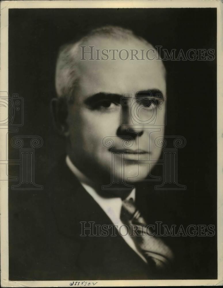 1940 Press Photo Chester Davis of Board of Governors Federal Reserve System