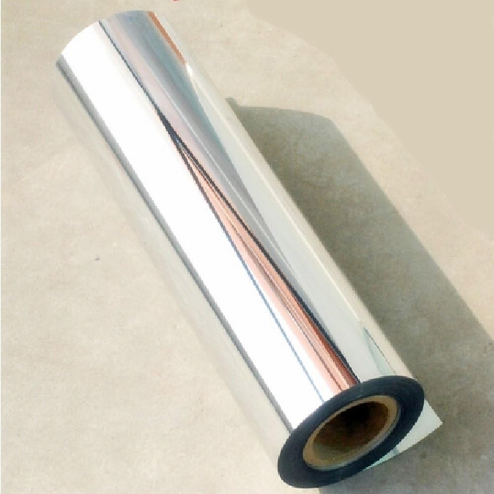 12x78 Chrome Mirror Silver Vinyl Wrap Sticker Film Sheet Roll