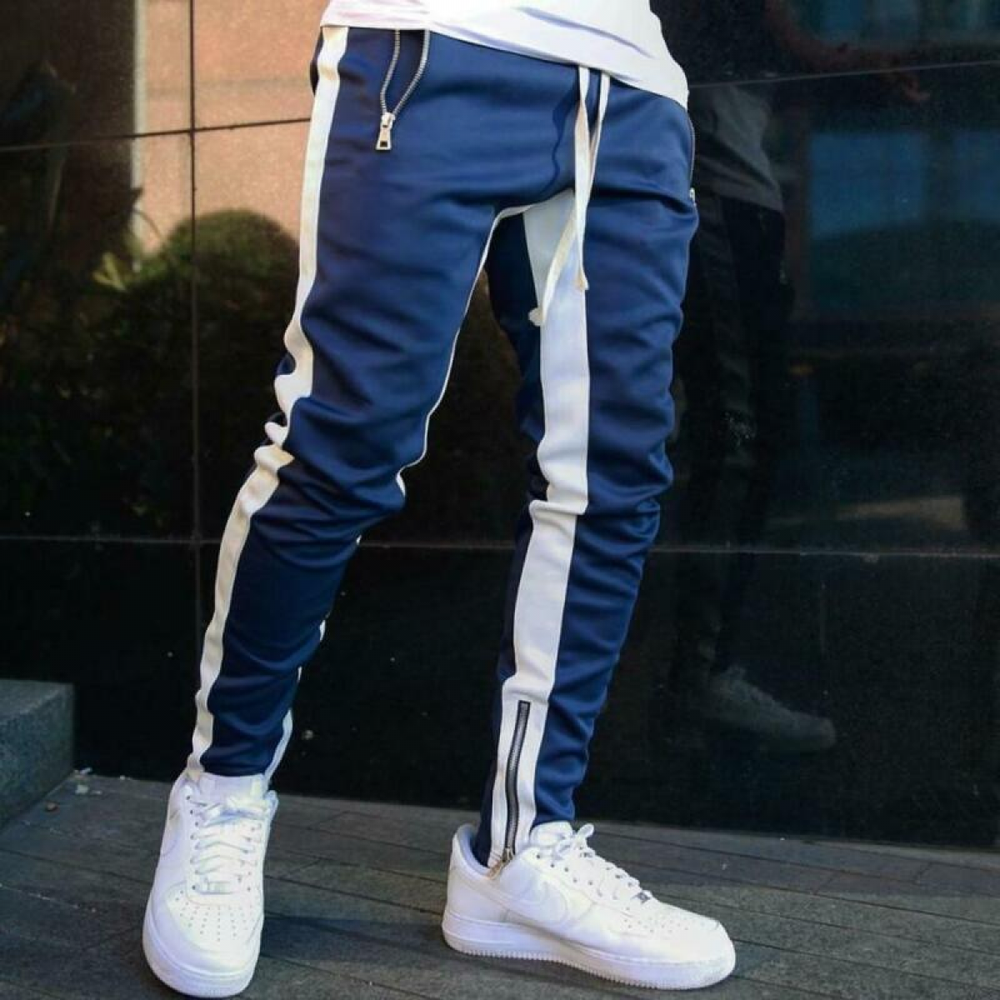 Men’s Slim Fit Gym Joggers Skinny Tracksuit Sweatpants for Workouts