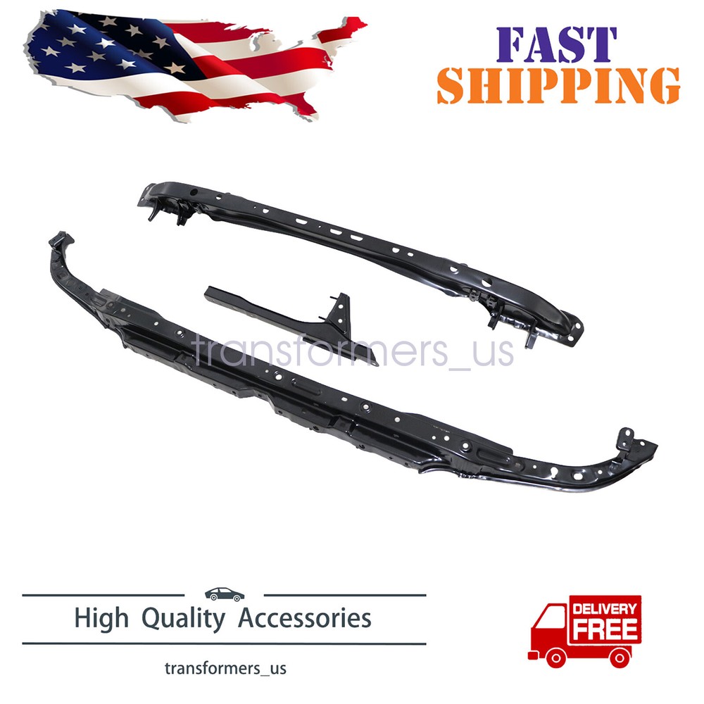 Set of 3 Radiator Supports Core Upper fit Toyota Tacoma 2016 17 2018 2019-2023
