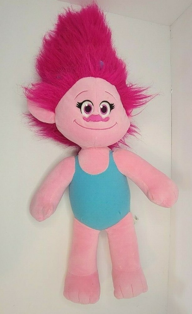 Build A Bear Trolls Princess Poppy 24 Inch Plush Doll Stuffed Animal 2017 Edition