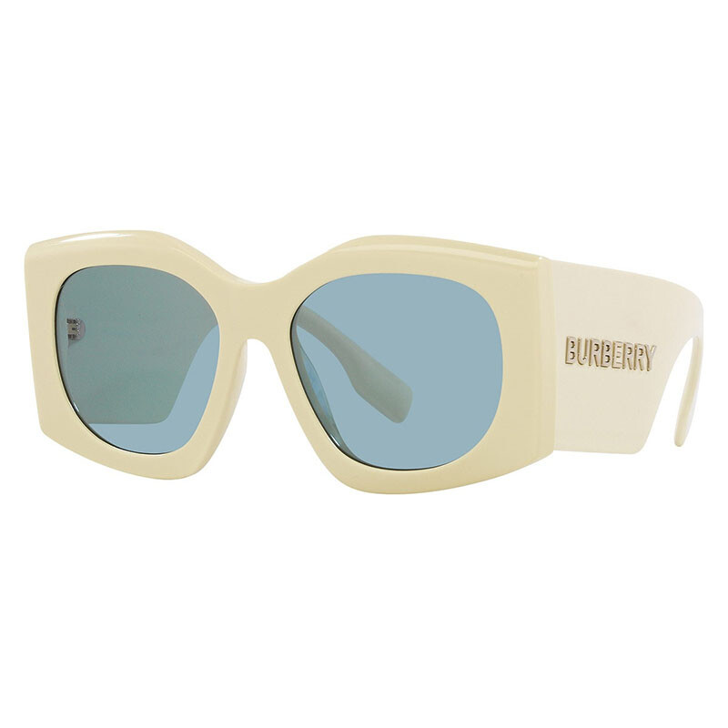 BURBERRY BE4388U 406680 Yellow/Blue 55-18-140 Sunglasses New Authentic