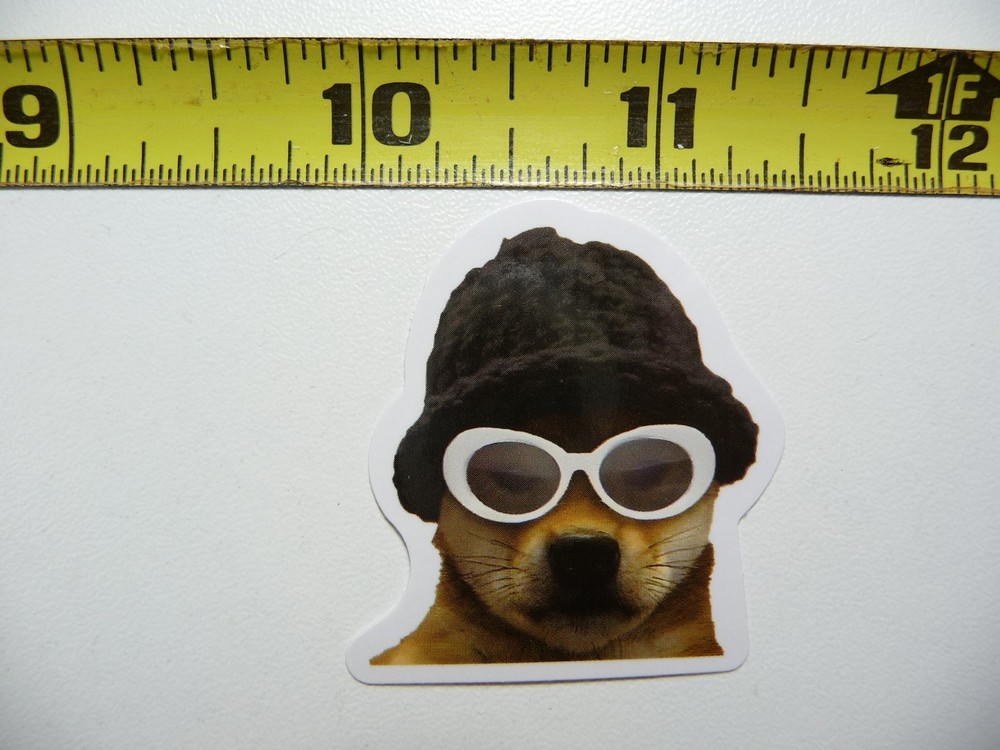 Funny Cute Snob Dog Sticker Decal AX169 Small Size Pet Lover
