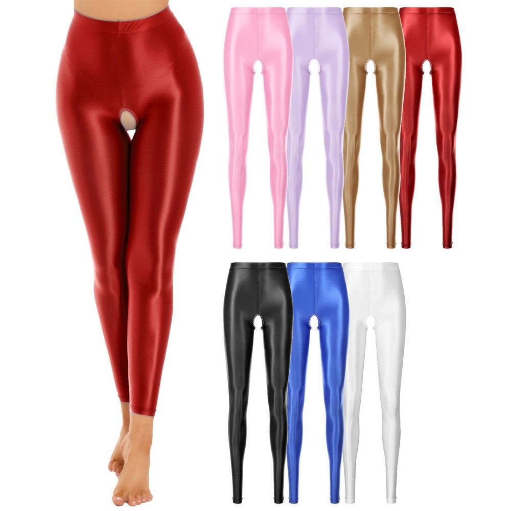 Womens Trousers Skinny Pants Underwear Pantyhose Oil Sportswear Slim Fit Gym