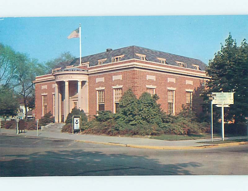 Unused Pre-1980 POST OFFICE SCENE Georgetown Delaware DE : clearance hs1061@