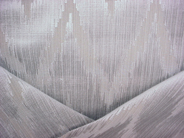 Lee Jofa Holland Flamestitch Silver Velvet Chevron Upholstery Fabric 2004005