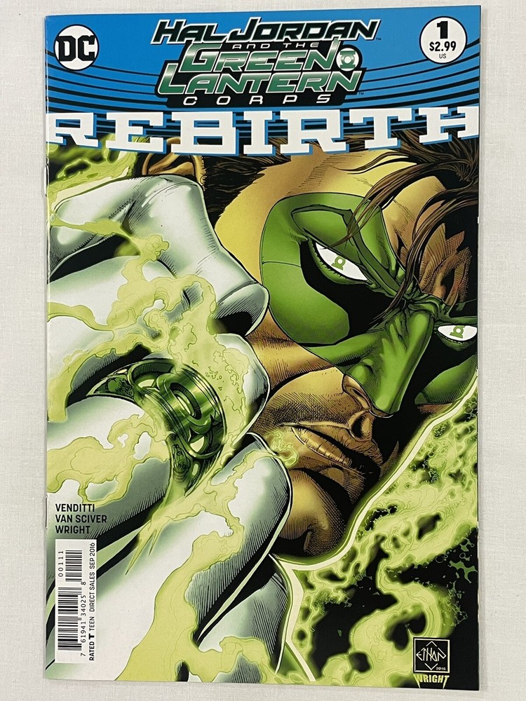 Hal Jordan and the Green Lantern Corps: Rebirth #1 (DC Comics September 2016)
