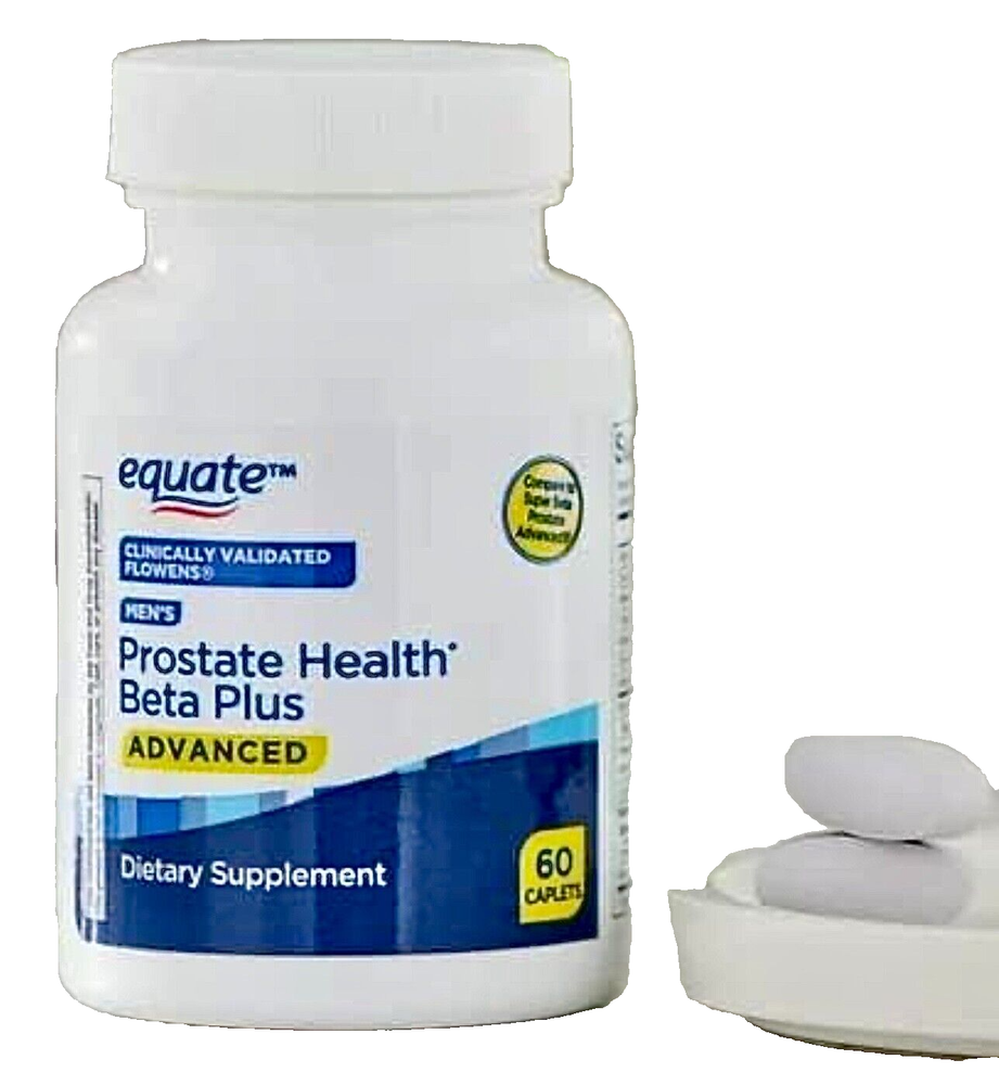 EQUATE MENS PROSTATE HEALTH BETA PLUS ADVANCED - 60ct - SEALED EXP 2026 FREESHIP