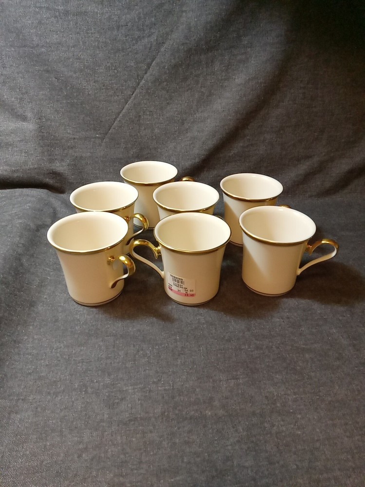 7 Lenox China Eternal Mugs
