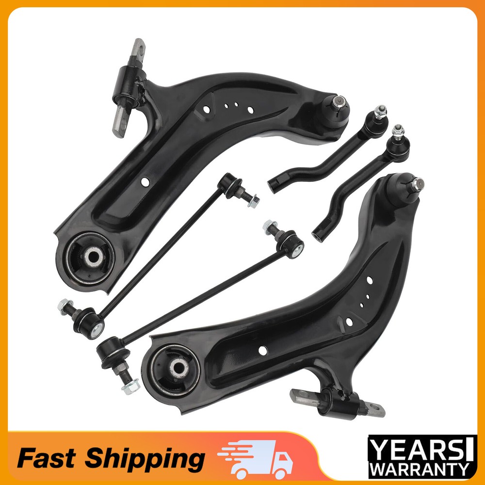 For Nissan Rogue Sport 2014-2019 Front Lower Control Arms Tie Rods Sway Bars