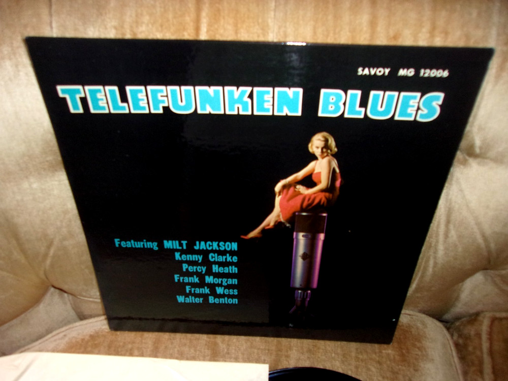 Kenny Clarke - Telefunken Blues LP - Savoy - MG 12006 Mono  EXCELLENT