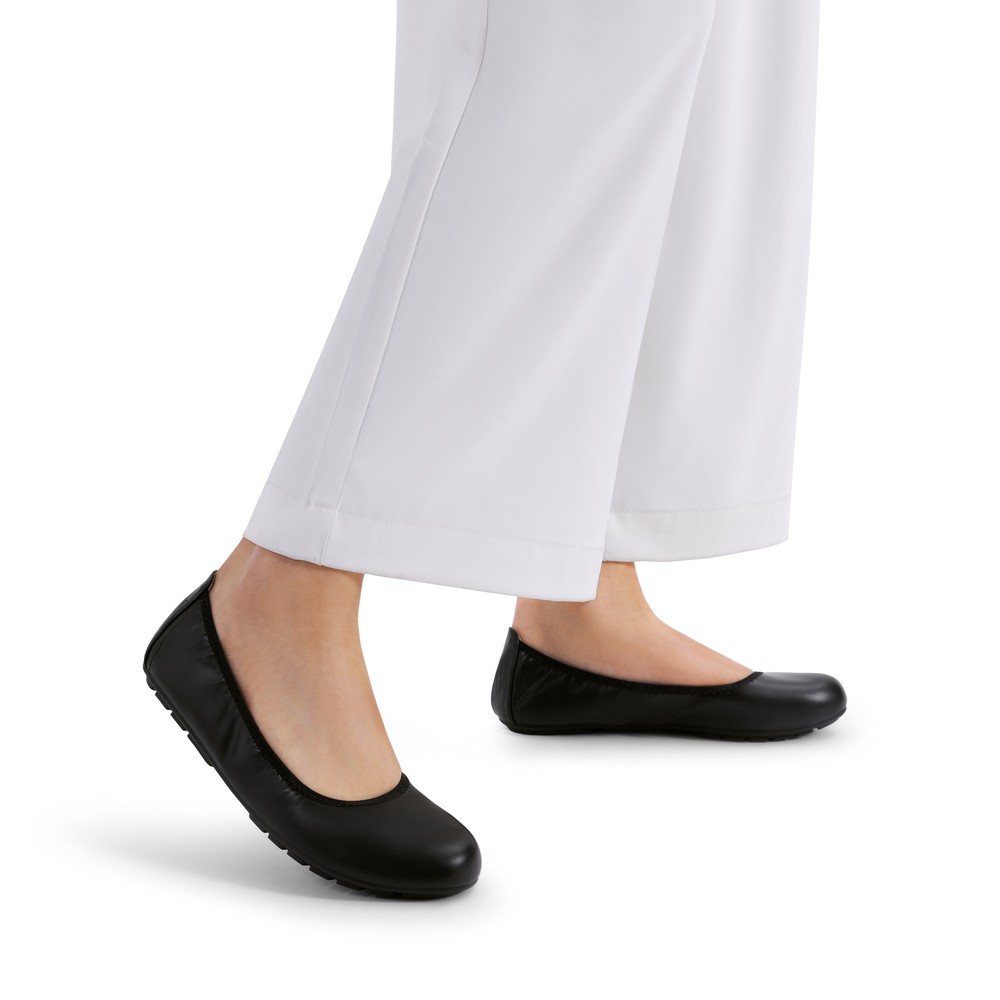 Women Slip On Flat Shoes Foldable Ballet Flats Round Toe Dressy Office Shoes