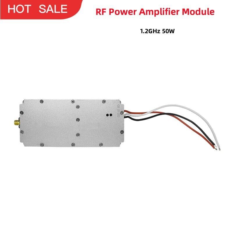 1.2GHz Power Amplifier Module 50W High Quality RF Amp with Female Connector #A