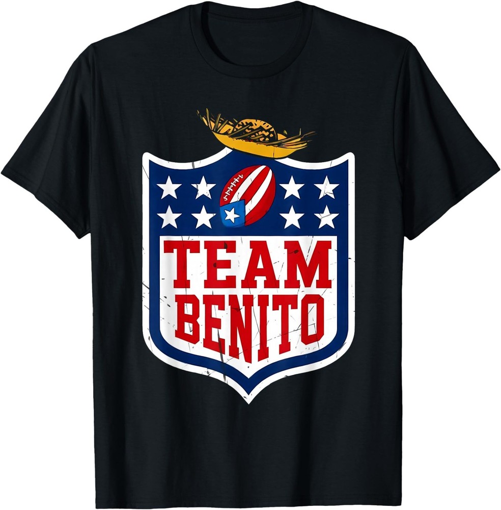 Benito Definition Personalized Name Team T-Shirt, UNISEX Tee
