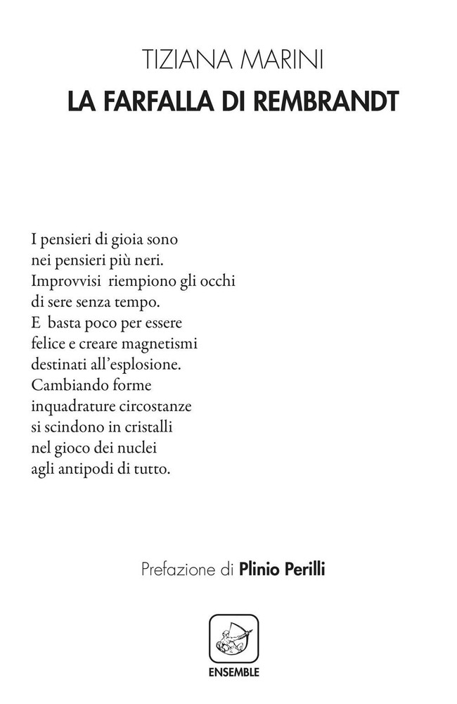 Tiziana Marini Plinio Perilli La farfalla di Rembrandt (Paperback)Another great item from Rarewaves USA | Free delivery!
