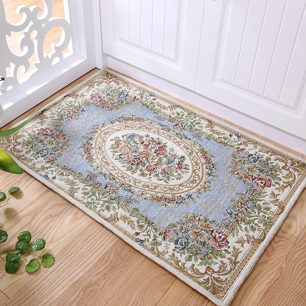 Home Decor Collection Rustic Floral Rugs Luxury Soft Modern Floor Rugs Carpet...