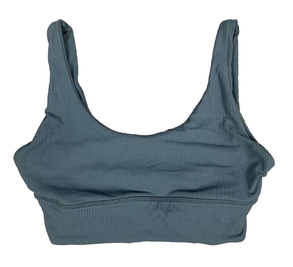 Lululemon Align Bra Reversible Tidewater Teal Green Nulu Size 6