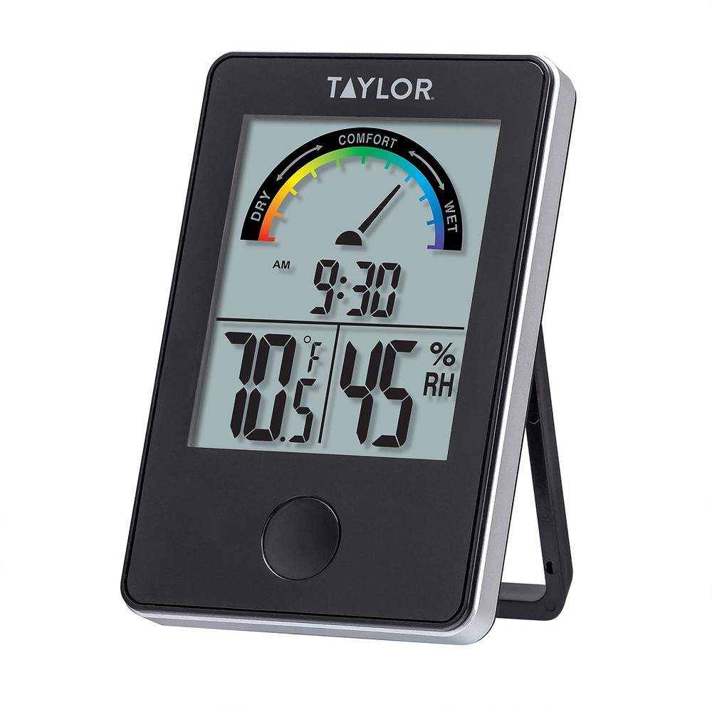 Digital Wireless Indoor Comfort Level Thermometer and Hygrometer, Easy-to-Rea...