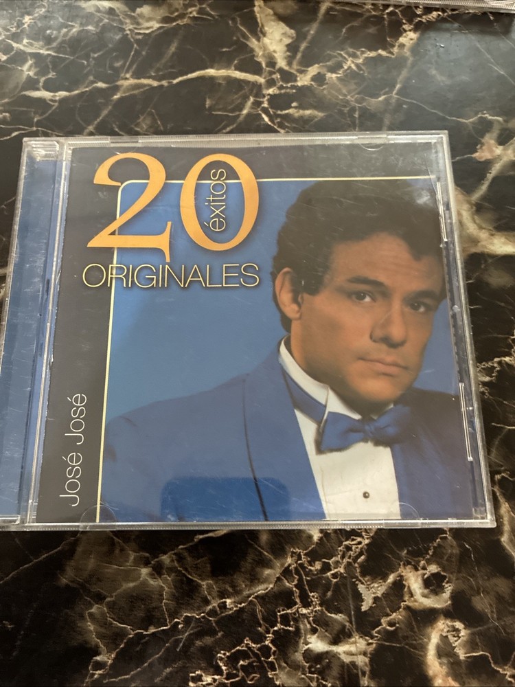 Jose Jose 40 Y 20 Latin Cd Like New Ariola  3442-2-Rl