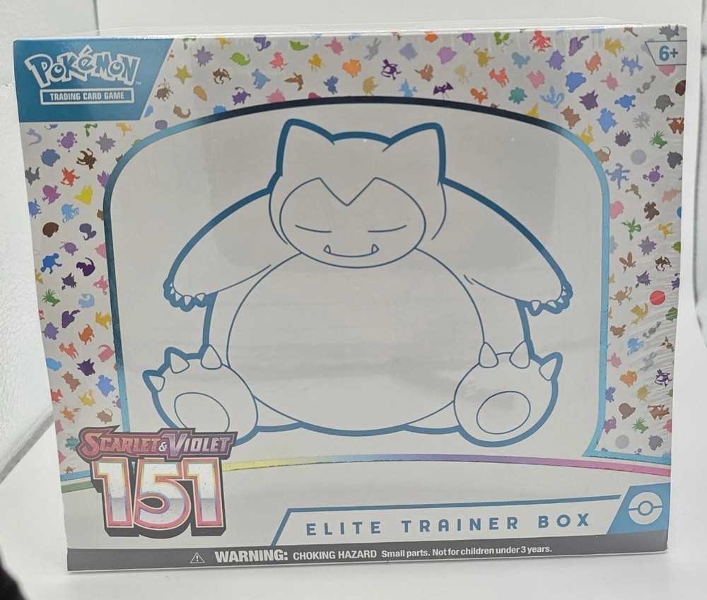 Pokemon TCG SV: Scarlet & Violet 151 Elite Trainer Box | ETB | Sealed * Snorlax