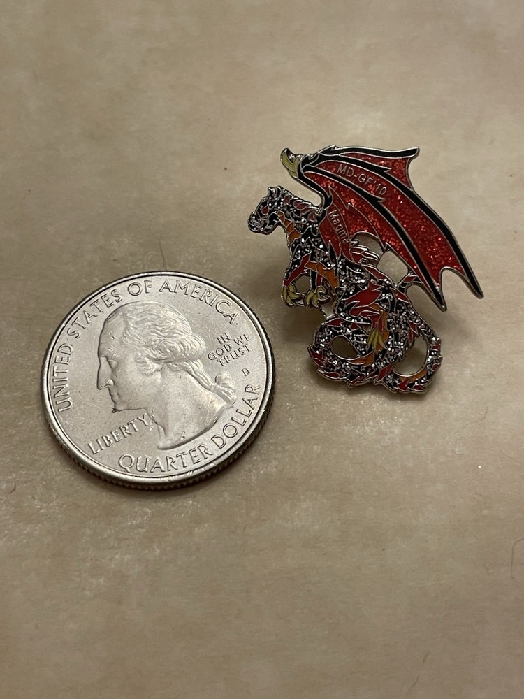 2010 Maryland Dragon Magma Destination Imagination Global Finals Trading Pin