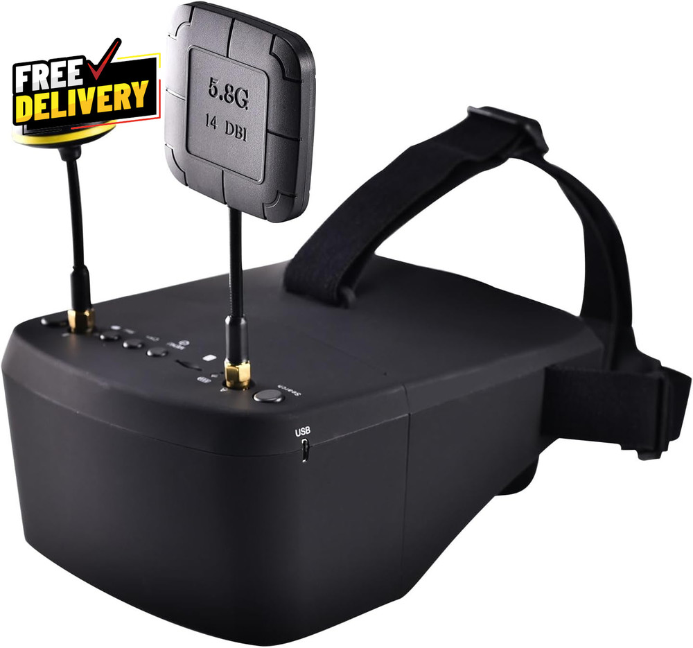 EV800D FPV Goggles 5.8G 40CH 5