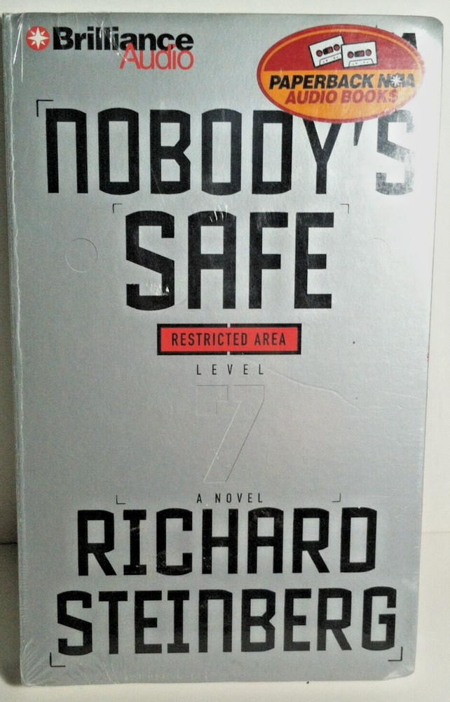 Nobody's Safe Audio Cassette Book Richard Steinberg NEW Sealed