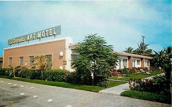FL, Hollywood, Florida, Eldorado Apartments, Dexter Press No. 27635-B