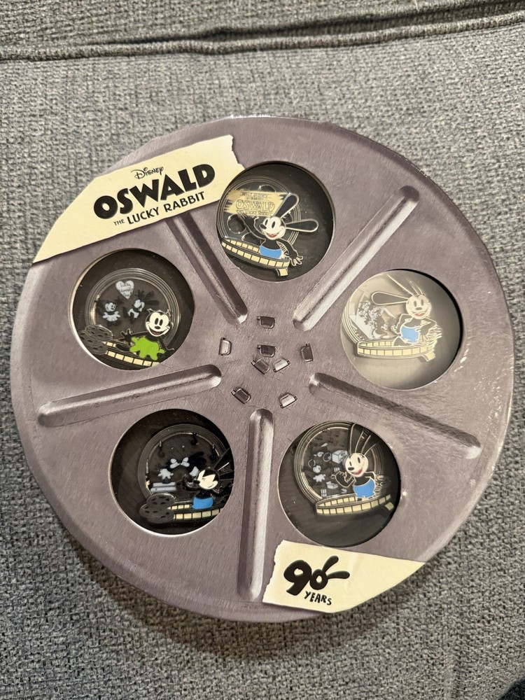 Disney Oswald The Lucky Rabbit 90th Anniversary Limited Edition Pin Set LE 750