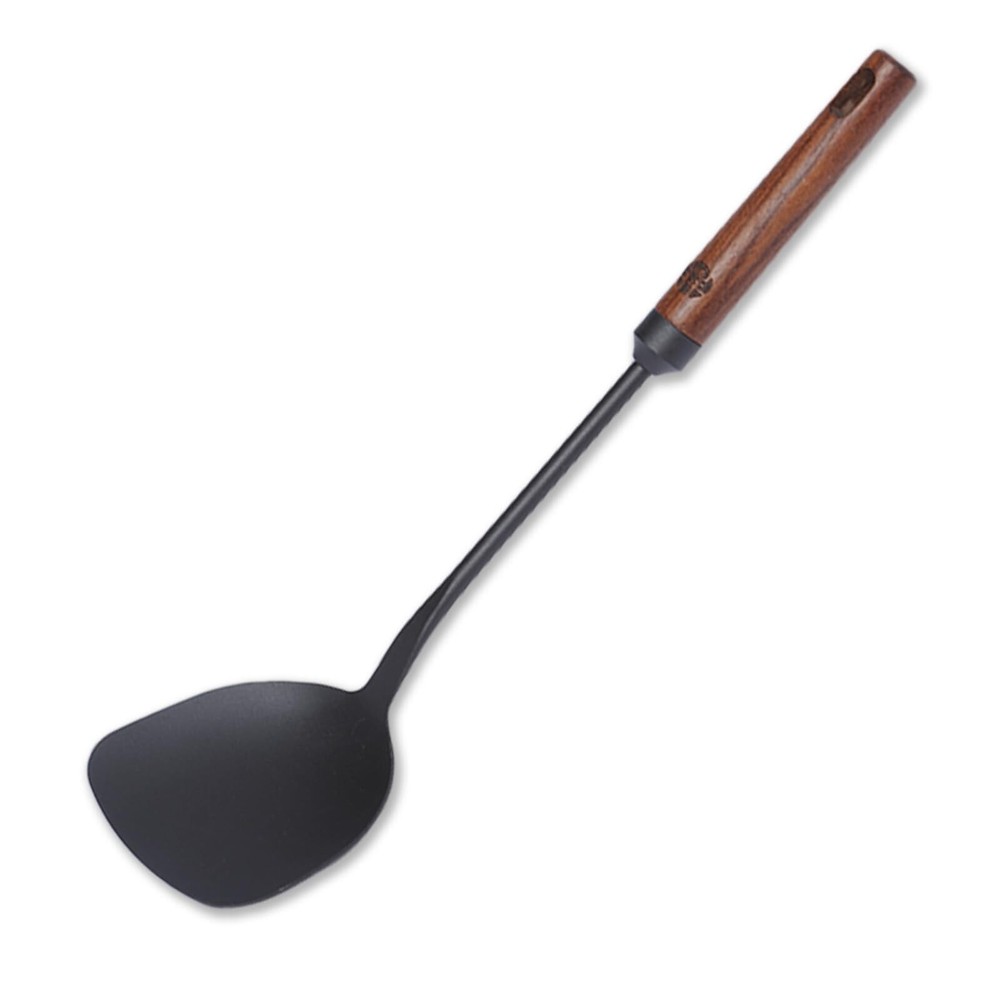 WANGYUANJI Spatula Chinese Iron Spatula Traditional Wok Spatula with Wooden H...