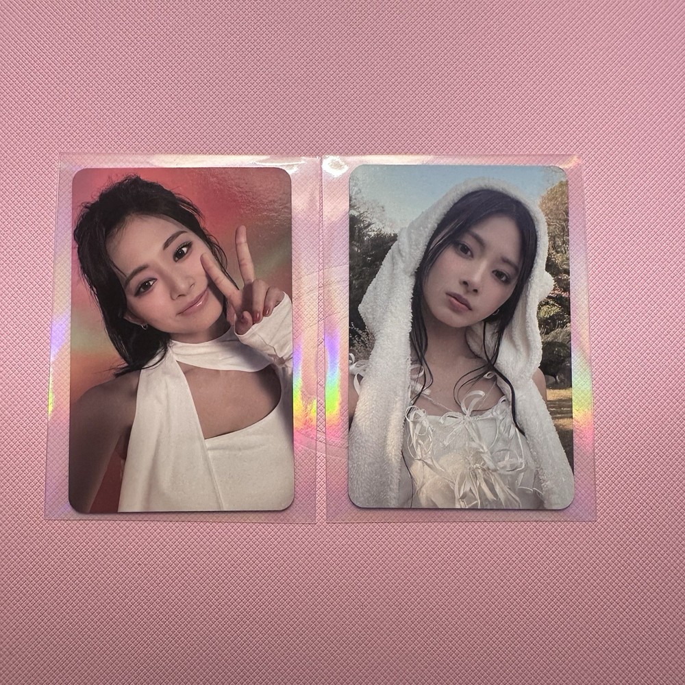 TWICE Tzuyu Official Album Photocard - With Youth 2pc Set