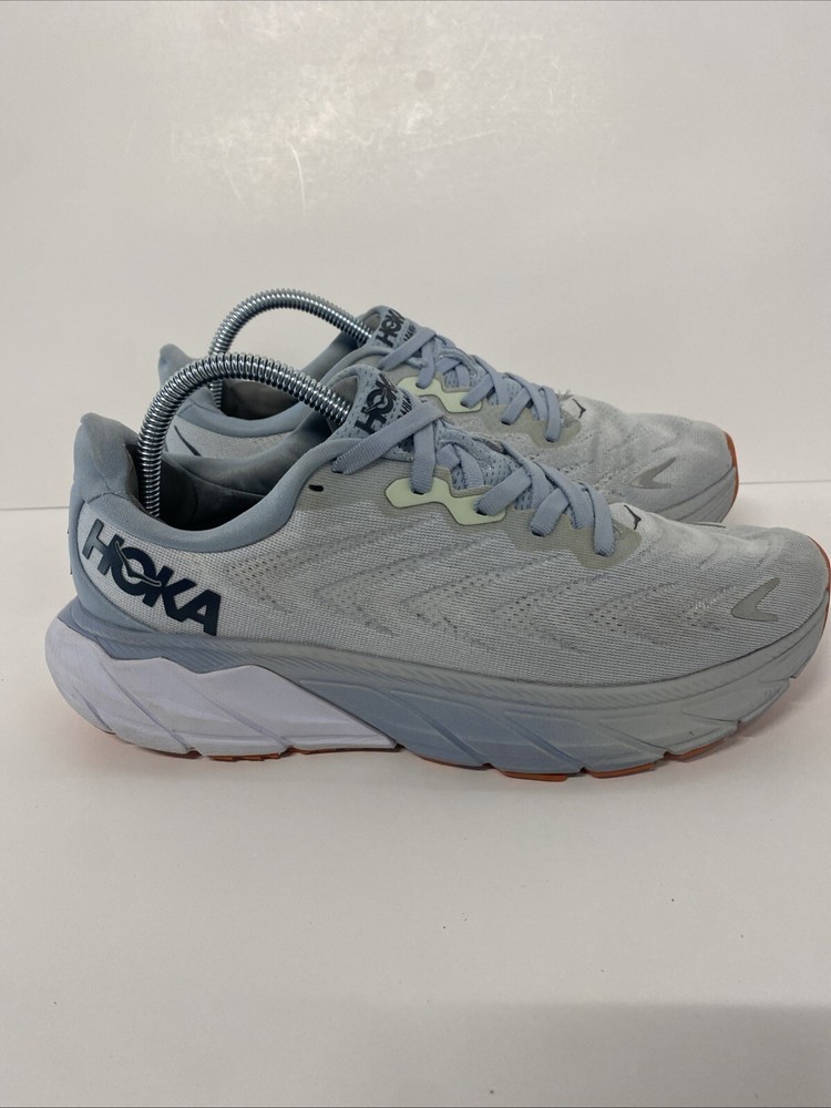 Hoka One One Arahi 6 Womens Running Shoes Size 9.5 Medium Gray Athletic