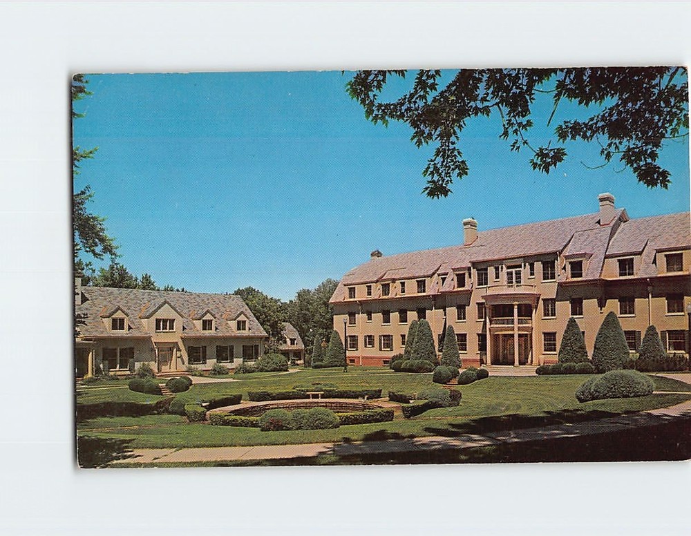 Postcard Synder Hall Colorado State College Greeley Colorado USA
