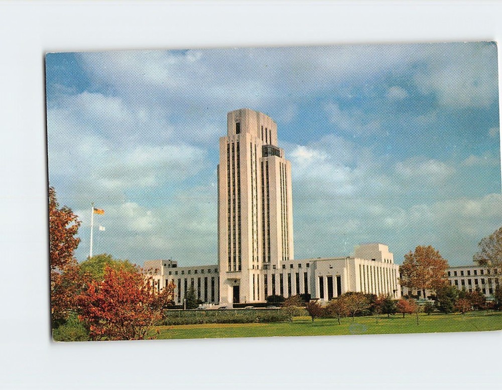 Postcard National Naval Medical Center Bethesda Maryland USA