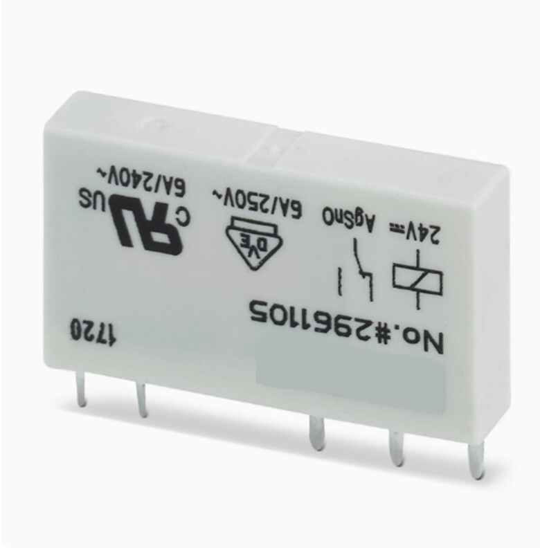 1PCS Phoenix Contact Contact power relay 2961105 6A 24VDC 5-pin