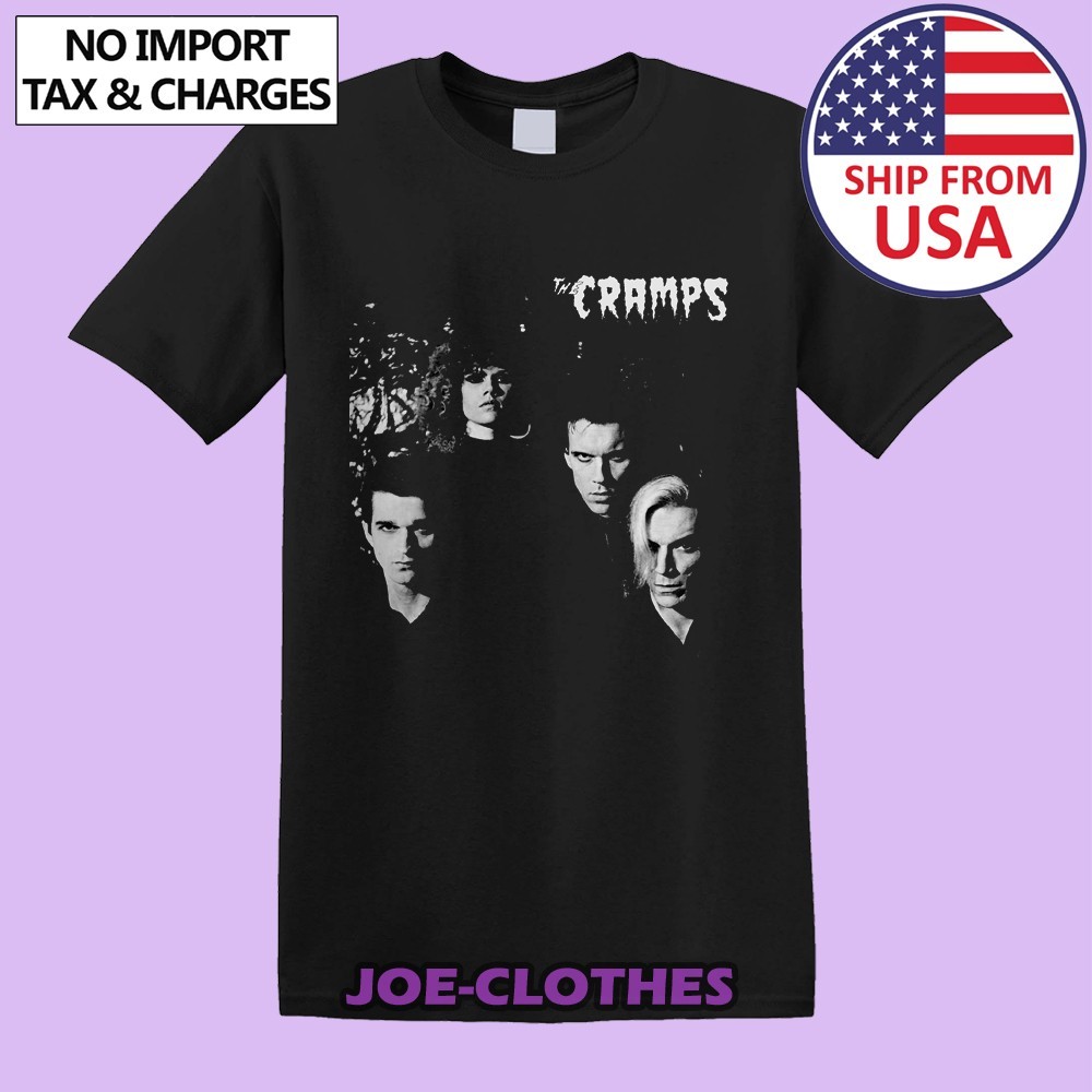 The Cramps Personels Men's Black Size S-5XL