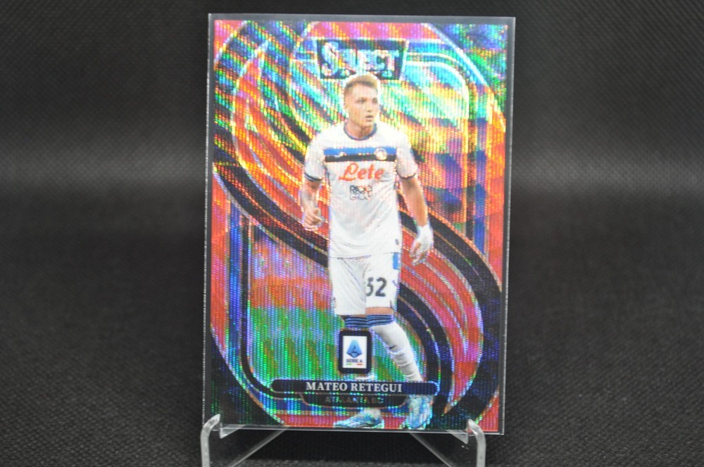 Mateo Retegui 2024-25 Panini Select Serie A #161 Red Wave /38 Mezzanine