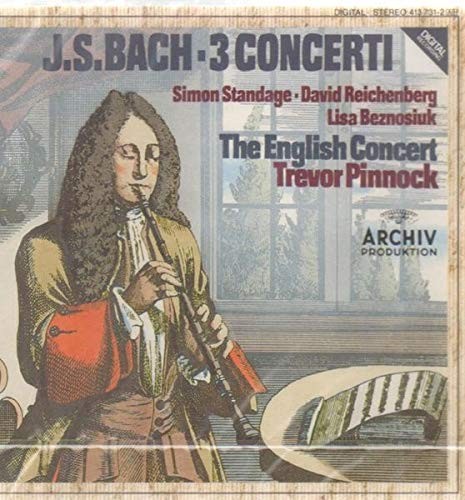 J. S. Bach; Simon Standage; David , J. S. Bach 3 Concerti, audioCD