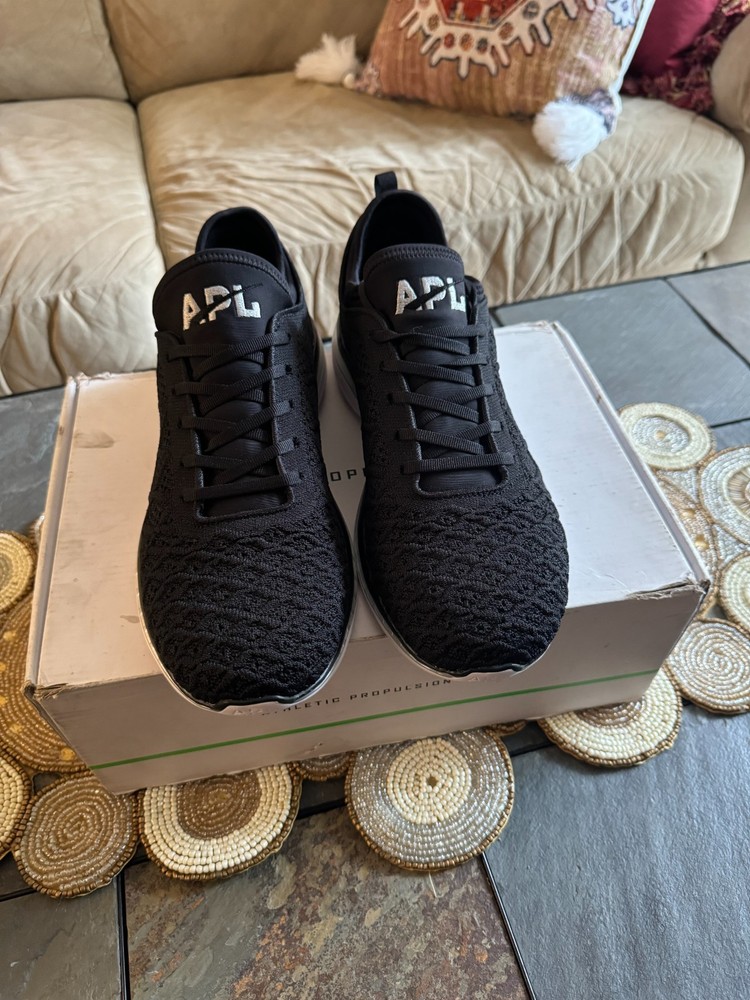 APL Athletic Black TechLoom Wave Sneakers Shoes - Men's Size 12