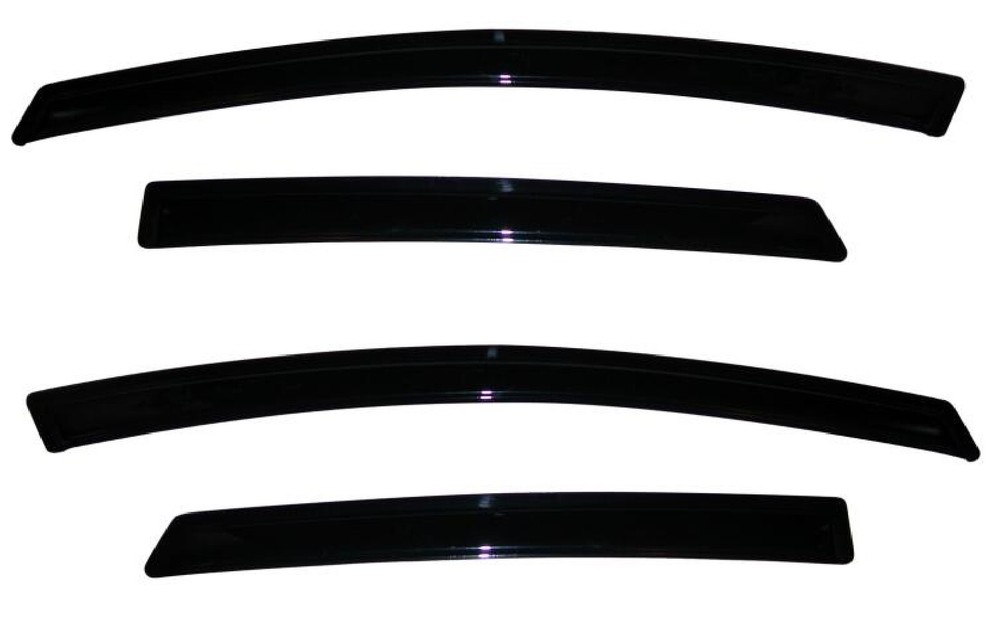 AVS 94547 Set of 4 Smoke Ventvisor Acrylic Window Deflectors for Ford Fiesta
