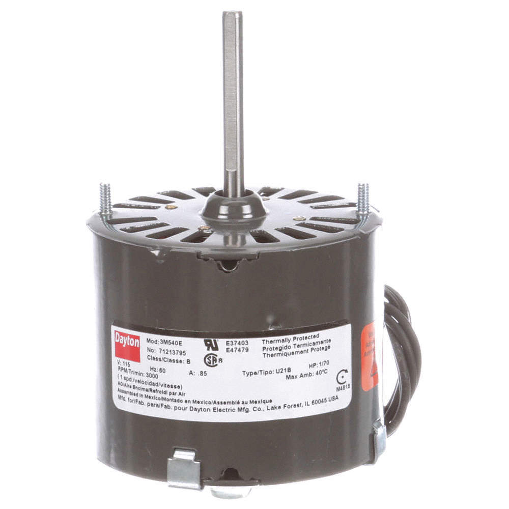 DAYTON 71213795M Motor,1/70 HP,3000 rpm,3.3,115V 3M540