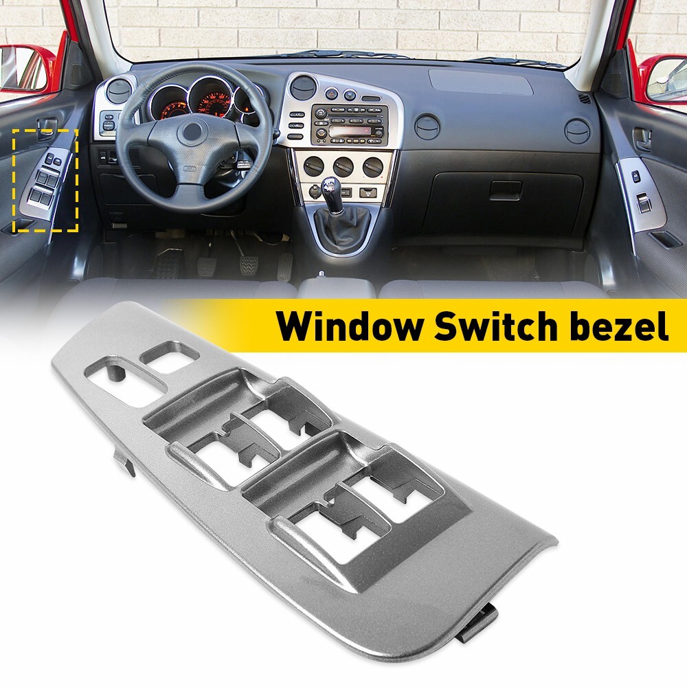 Toyota Corolla Matrix 2003-2008 Driver Side Window Switch Trim Bezel