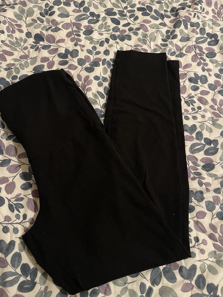 Pregnancy Black Leggings Size M