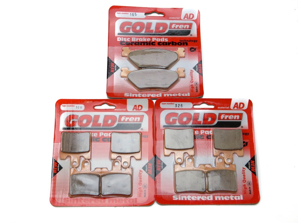 Brake Pads Front & Rear For Yamaha FJR 1300 AS ABS-Electric G/Shift 2006-2020-image