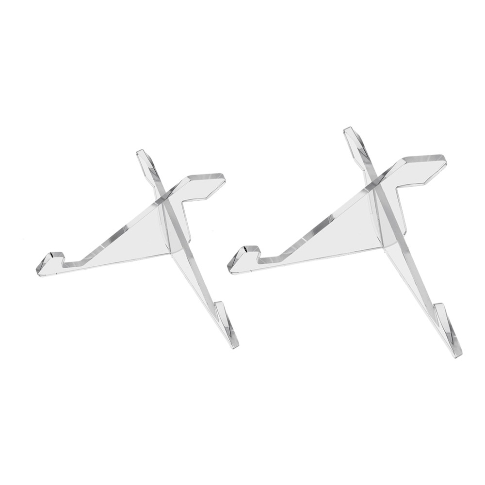 Acrylic Display Easel Stands Picture Frame Book Sign Tall Clear Home Coin Holder