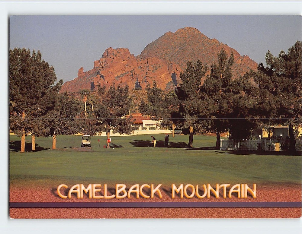 Postcard Camelback Mountain Phoenix Arizona USA