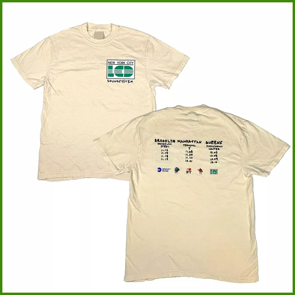 LCD Soundsystem - 2023 Tri Boro Tour Gift For Fan S to 5XL T-shirt